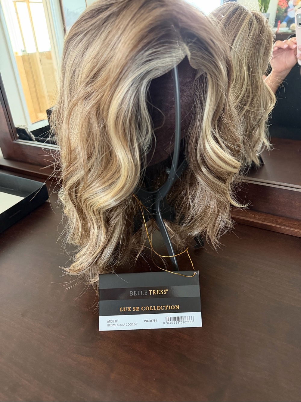 Belle Tress Lux SE Andie Wig - Brown Sugar Cookie